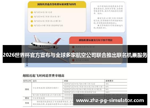 2026世界杯官方宣布与全球多家航空公司联合推出联名机票服务 2026世界杯官方宣布与全球多家航空公司联合推出联名机票服务