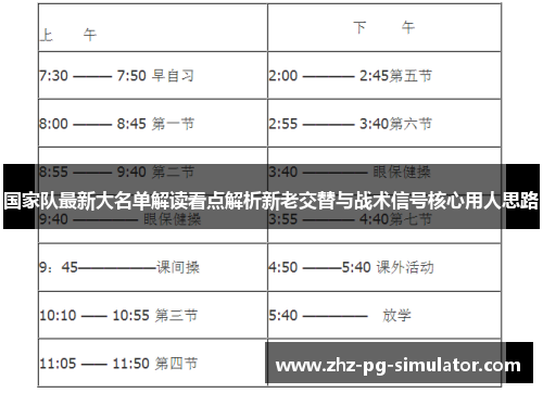 国家队最新大名单解读看点解析新老交替与战术信号核心用人思路 国家队最新大名单解读看点解析新老交替与战术信号核心用人思路